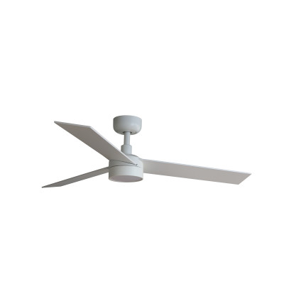 RUDDER S LED Ventilatore bianco/frassino