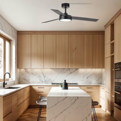 Ventilatore soffitto BARTH L LED 132 cm