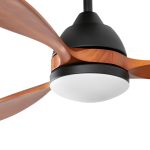 Ventilatore soffitto POROS L LED 132 cm