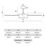 Ventilatore soffitto SAINT L LED