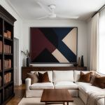 Ventilatore soffitto PUNT M LED 132 cm