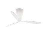 Ventilatore Da Soffitto Original Ventyly Con Luce LED E Pale Reversibili, Diametro 120 Cm, Telecomando, 6 Velocità E Funzione Brezza, Bianco/legno Rovere
