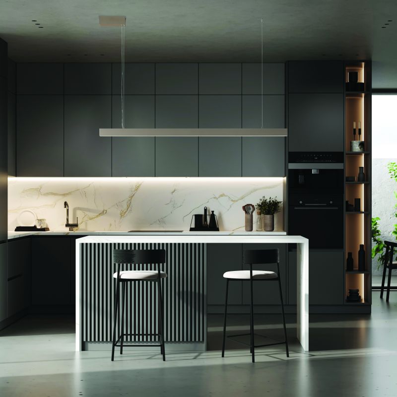 Vivida Segmento Sospensione Lineare 125 Cm