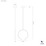 OLYMPIC SOSPENSIONE VERTICALE 45 CM