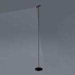 Vivida Ciak Lampada Terra Orientabile da lettura