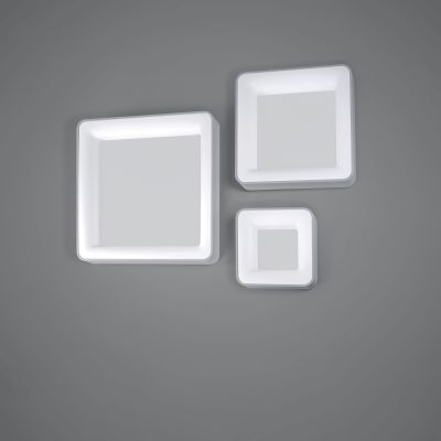 Vivida Inner-S Plafoniera Quadrata 60 Cm