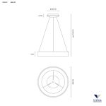 INNER-R SOSPENSIONE ROTONDA 60 CM