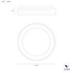 INNER-R PLAFONIERA ROTONDA 60 CM