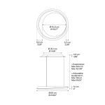 Lodes Tidal Sospensione 60 cm Lodes Tidal Sospensione 60 cm