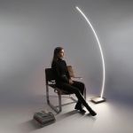 Vivida Bracket Lampada Terra Arco