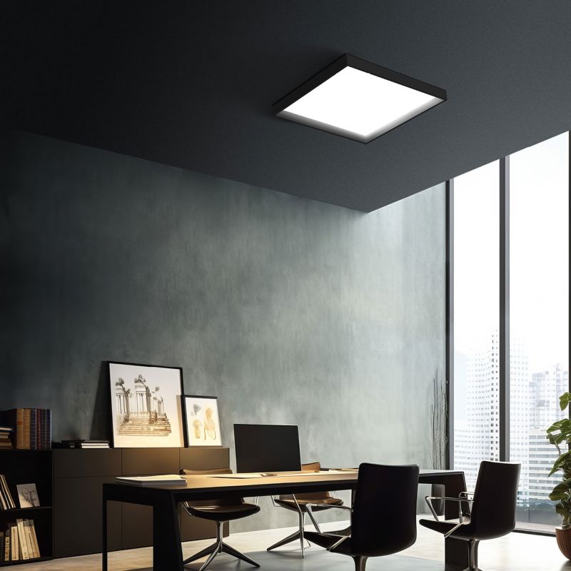 Linea Light Tara Q 50 Plafoniera-Applique Quadrata 50 cm LED
