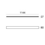 Linea Light Satori Plafoniera 114 cm