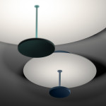 Linea Light Stilo plafoniera a luce indiretta 74 cm