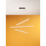 Linea Light Straight Sospensione 3 Barre 152 cm