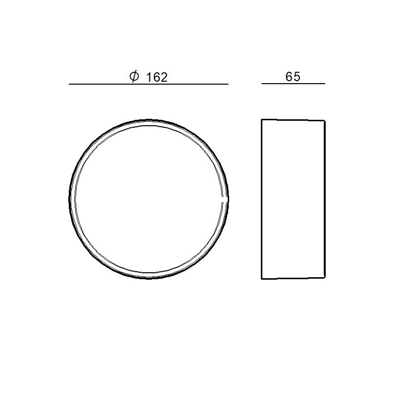 Linea Light Tara Mini Rotonda plafoniera faretto soffitto