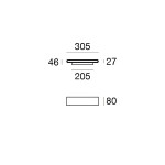 Linea Light Satori Applique 30 cm biemissione