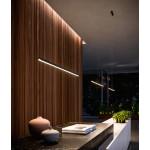 Linea Light Halfpipe Sospensione lineare 98 cm