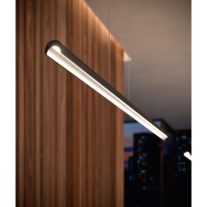 Linea Light Halfpipe Sospensione lineare 98 cm