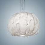 Foscarini Nuée lampada sospensione in tessuto
