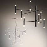 Linea Light Perla sospensione candeliere 9 luci