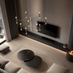 Linea Light Perla sospensione candeliere 9 luci