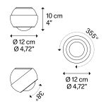 LODES Spider soffitto