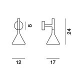 Foscarini Aplomb Mini Parete
