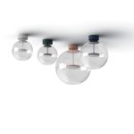 Linea Light Cristalbolla Plafoniera in vetro 44 cm