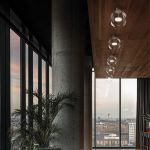 Linea Light Cristalbolla Plafoniera in vetro 34 cm