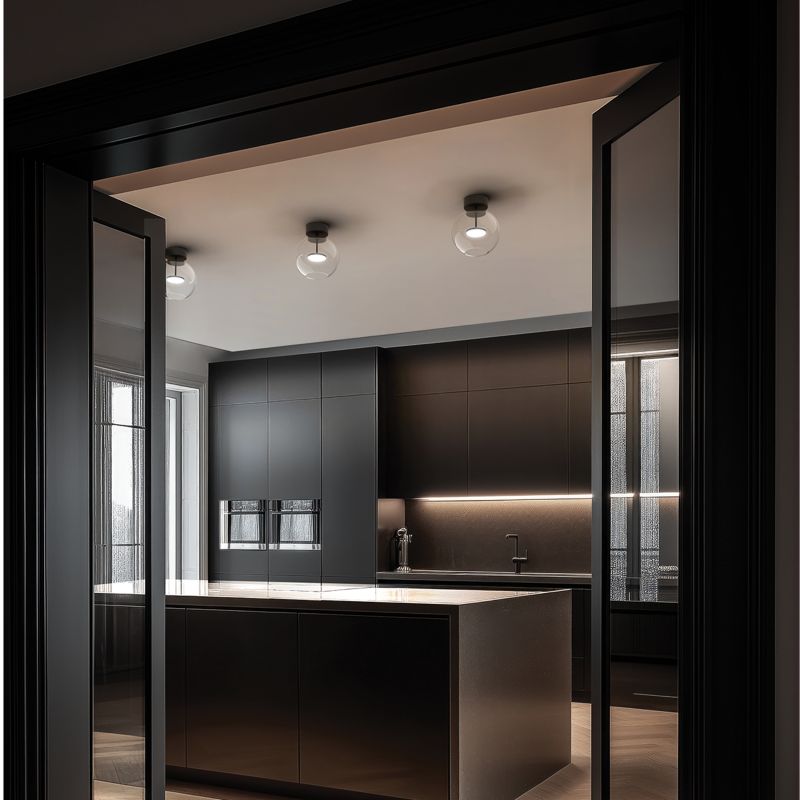 Linea Light Cristalbolla Plafoniera in vetro 44 cm