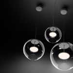 Linea Light Cristalbolla Sospensione in vetro 44 cm