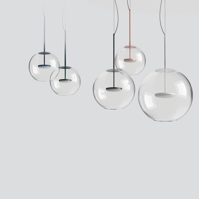 Linea Light Cristalbolla Sospensione in vetro 34 cm