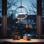 Linea Light Cristalbolla Sospensione in vetro 34 cm