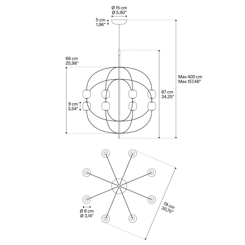 LODES Axia Sospensione