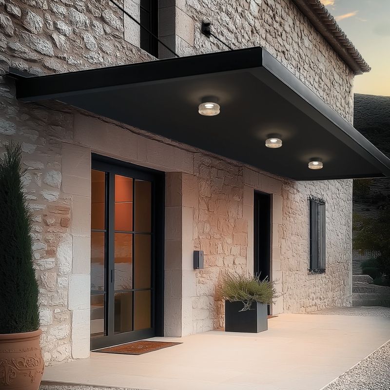 Linea Light Blank faretto soffitto o parete per esterni