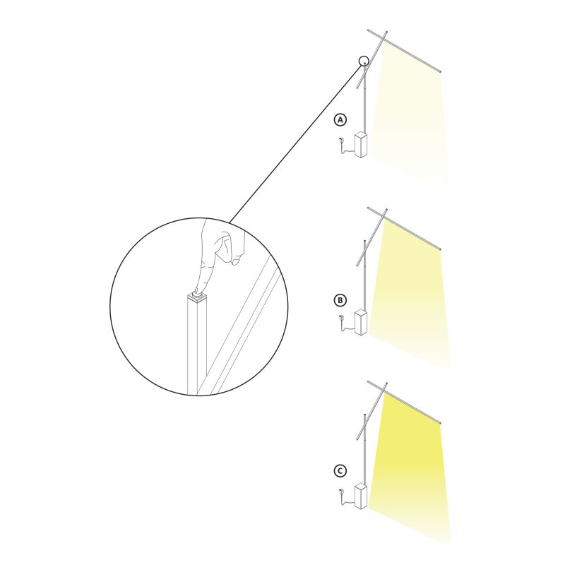 Nemo Flamingo lampada terra